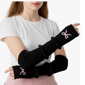 NEW Bow Arm Warmers Gloves